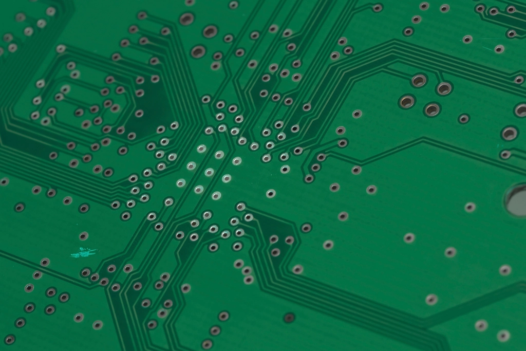 Computer motherboard and components inside a desktop PC