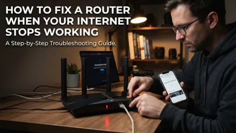 How to Fix a Router When Your Internet Stops Working