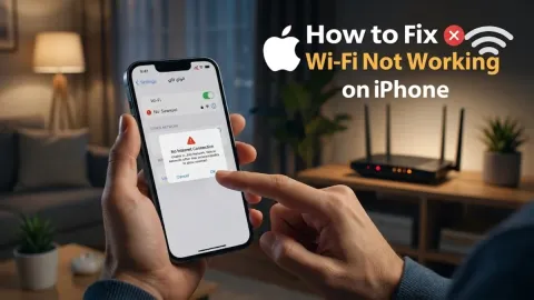 How to Fix Wi-Fi Not Working on iPhone