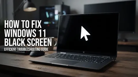 How to Fix Windows 11 Black Screen
