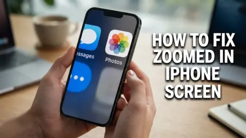 How to Fix Zoomed In iPhone Screen
