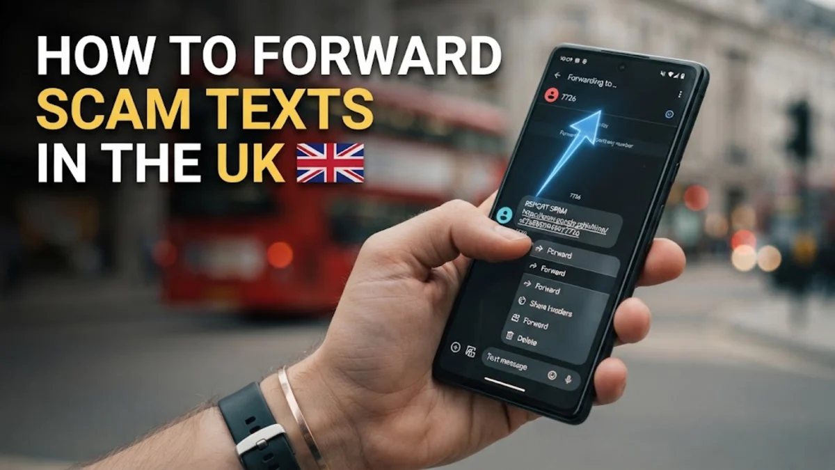 How to Forward Scam Texts in the UK