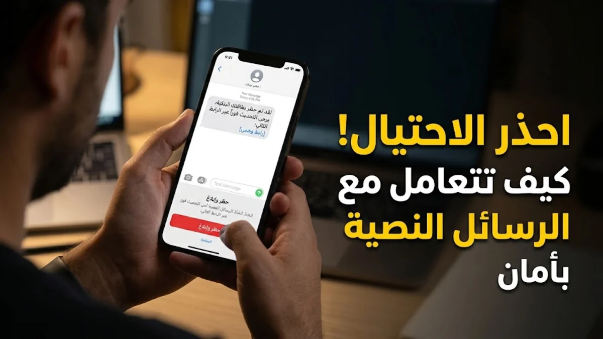 كيف تتعامل مع الرسائل النصية الاحتيالية بأمان