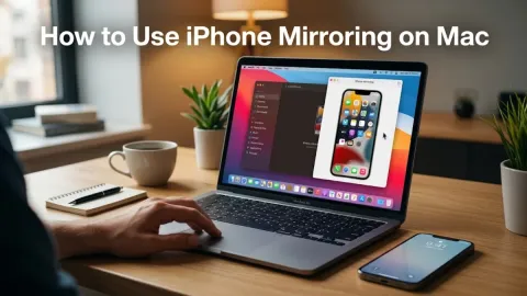 How to Use iPhone Mirroring on Mac