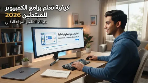 كيفية تعلم برامج الكمبيوتر للمبتدئين 2026