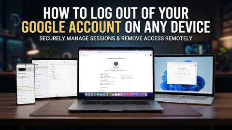 How to Log Out of Your Google Account on Any Device