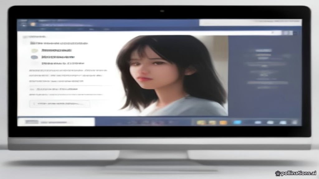 Smartphone displaying social media privacy settings