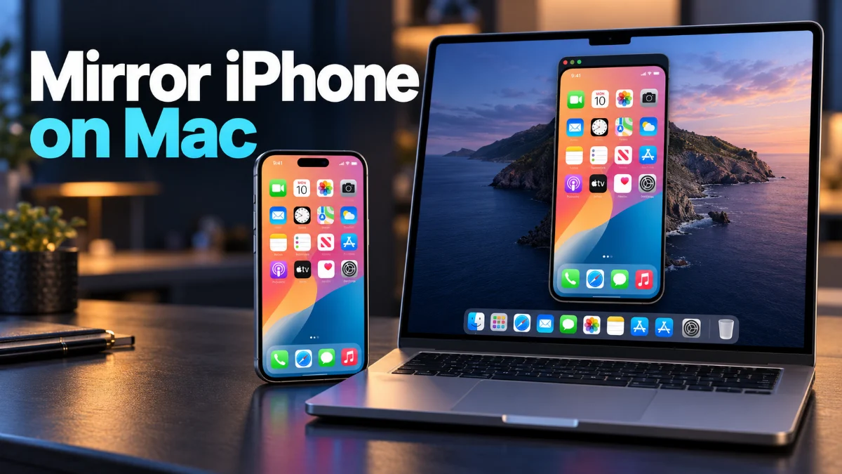How to Mirror iPhone on Mac