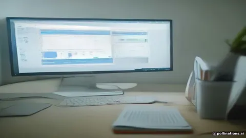 Computer monitor displaying system diagnostic metrics during a PC check