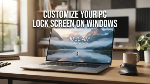 How to Customize the PC Lock Screen on Windows