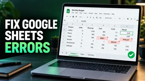 How to Repair Google Sheets and Fix Common Errors