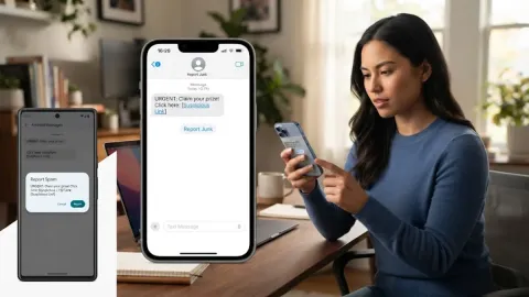 How to Report Scam Texts on iPhone and Android