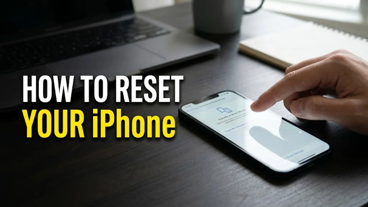 How to Reset an iPhone