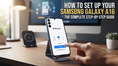 How to Set Up Your Samsung Galaxy A16