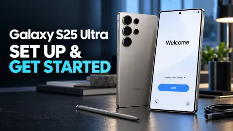 How to Set Up and Use Your Samsung Galaxy S25 Ultra