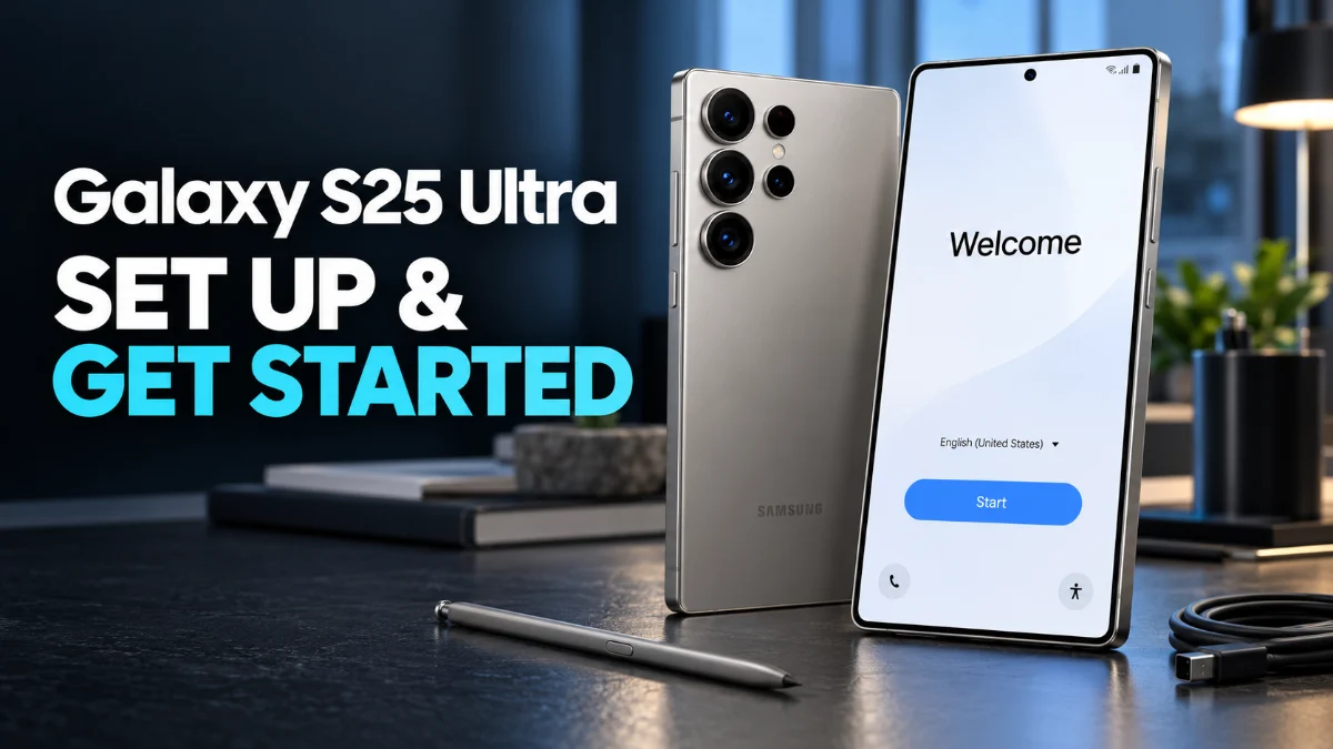 How to Set Up and Use Your Samsung Galaxy S25 Ultra
