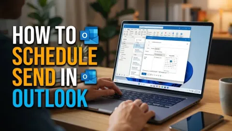 How to Schedule Send in Outlook