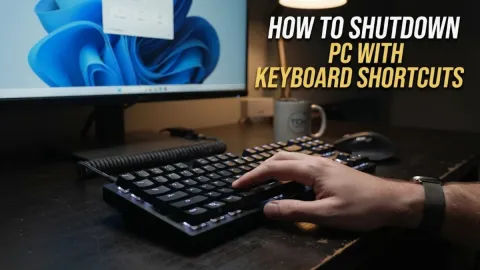 How to Shutdown PC with Keyboard Shortcuts