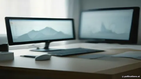 شاشة كمبيوتر تعرض إعدادات ويندوز 11 وتحسين الأداء
