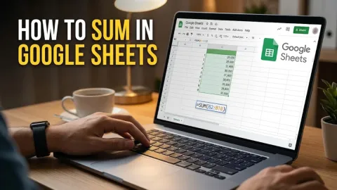 How to Sum in Google Sheets