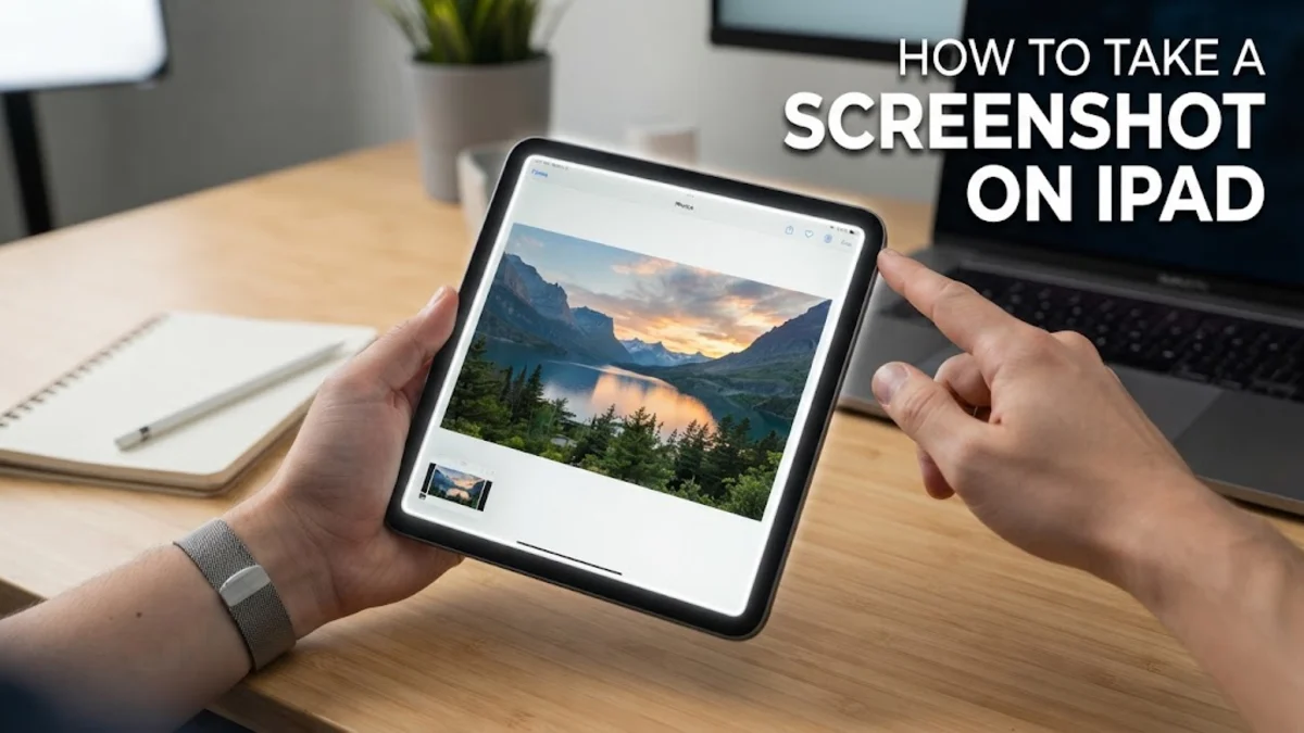 How to Take a Screenshot on iPad