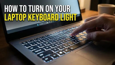 How to Turn On Your Laptop Keyboard Light