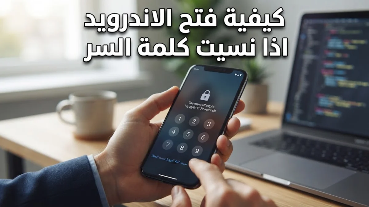 كيفية فتح الاندرويد اذا نسيت كلمة السر