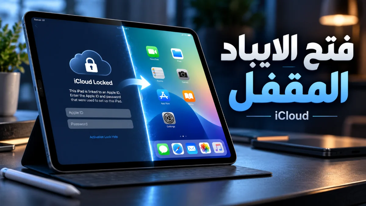 طريقة فتح الايباد المقفل icloud واستعادة الوصول للجهاز