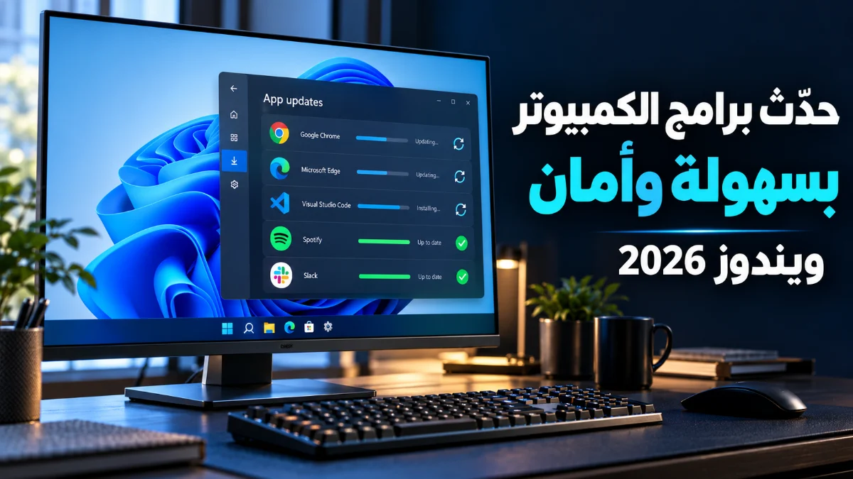 أفضل طرق تحديث برامج الكمبيوتر في ويندوز 2026