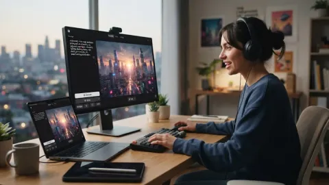 طريقة الذكاء الاصطناعي بالصور لإنشاء تصاميم احترافية