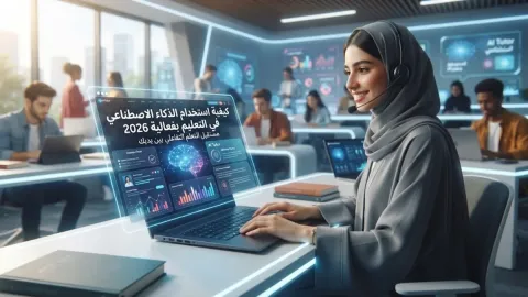 كيفية استخدام الذكاء الاصطناعي في التعليم بفعالية 2026