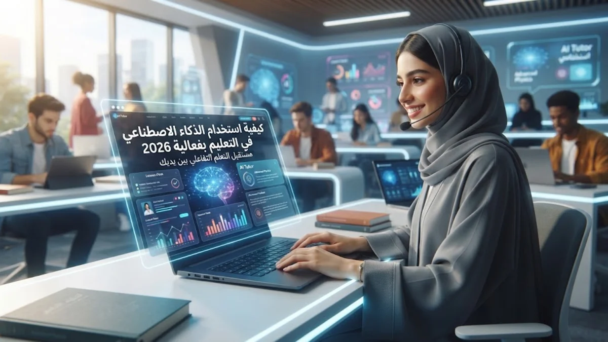 كيفية استخدام الذكاء الاصطناعي في التعليم بفعالية 2026