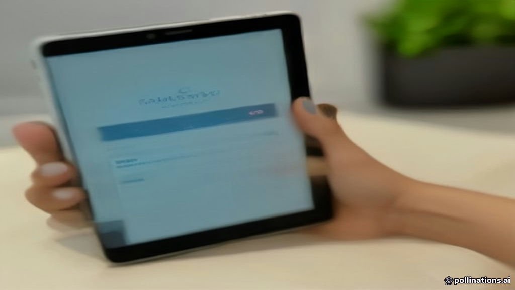 واجهة تطبيق مالي رقمي على هاتف ذكي في بيئة عمل احترافية
