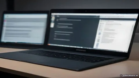 واجهة برنامج Notepad++ لتعديل النصوص البرمجية في ويندوز 11