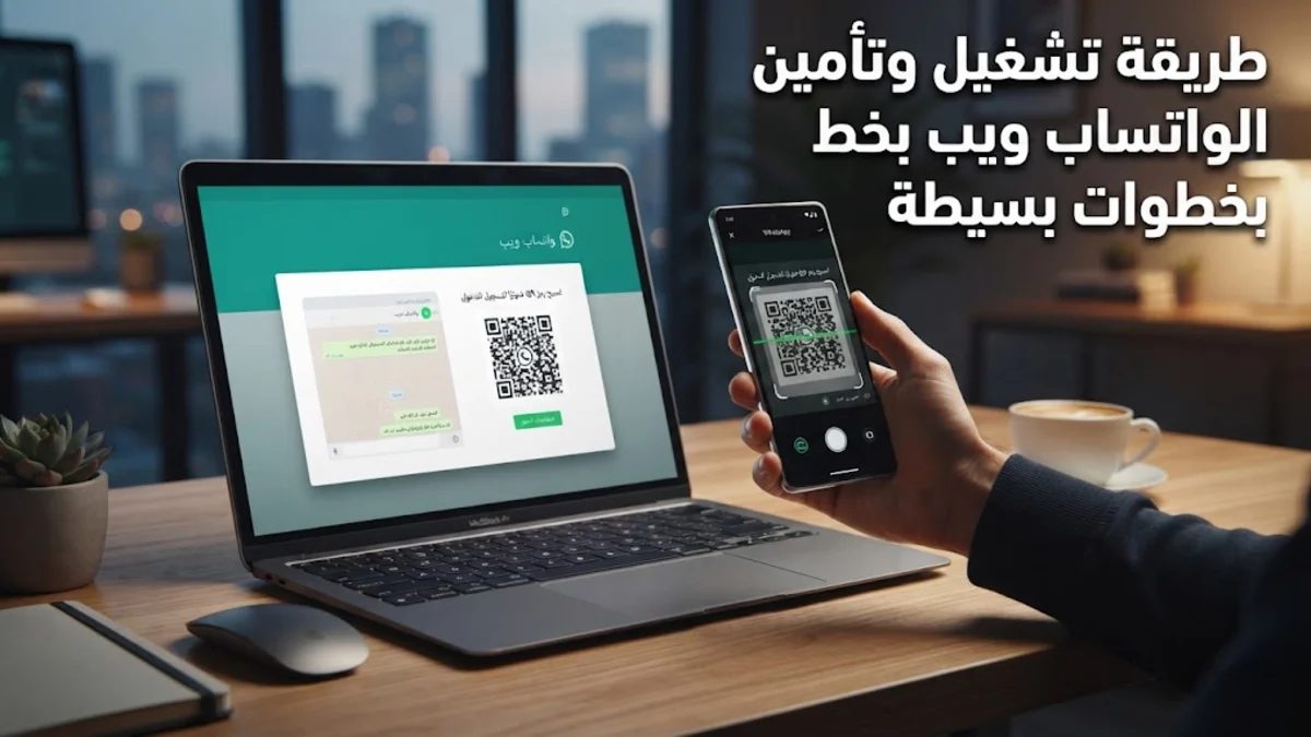 طريقة تشغيل وتأمين الواتساب ويب بخطوات بسيطة