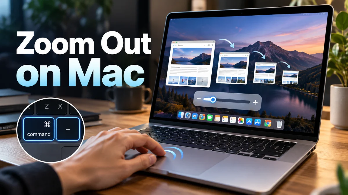 How to Zoom Out on Mac