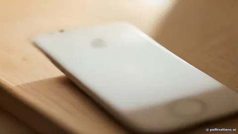 iPhone screen showing email settings for troubleshooting