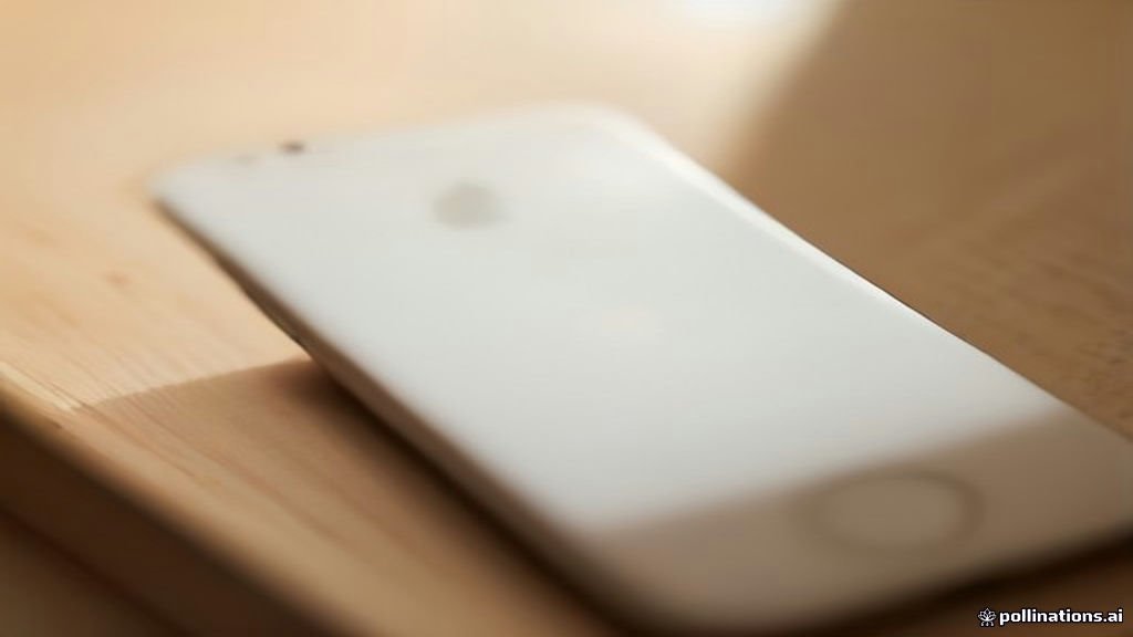 iPhone screen showing email settings for troubleshooting