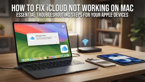 How to Fix iCloud Not Working on Mac
