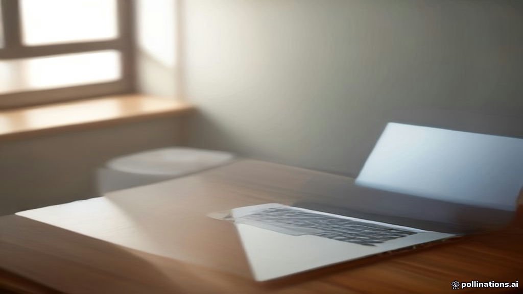 iPhone showing iCloud storage settings on a desk