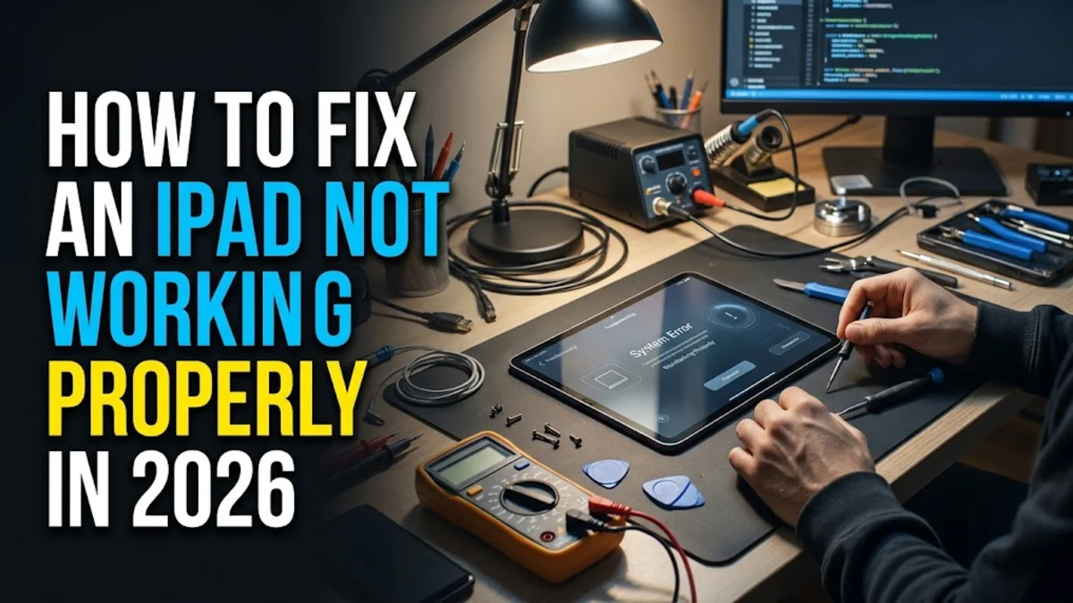 How to Fix an iPad Not Working Properly in 2026