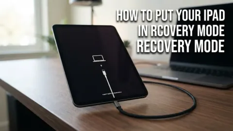 How to Put Your iPad in Recovery Mode