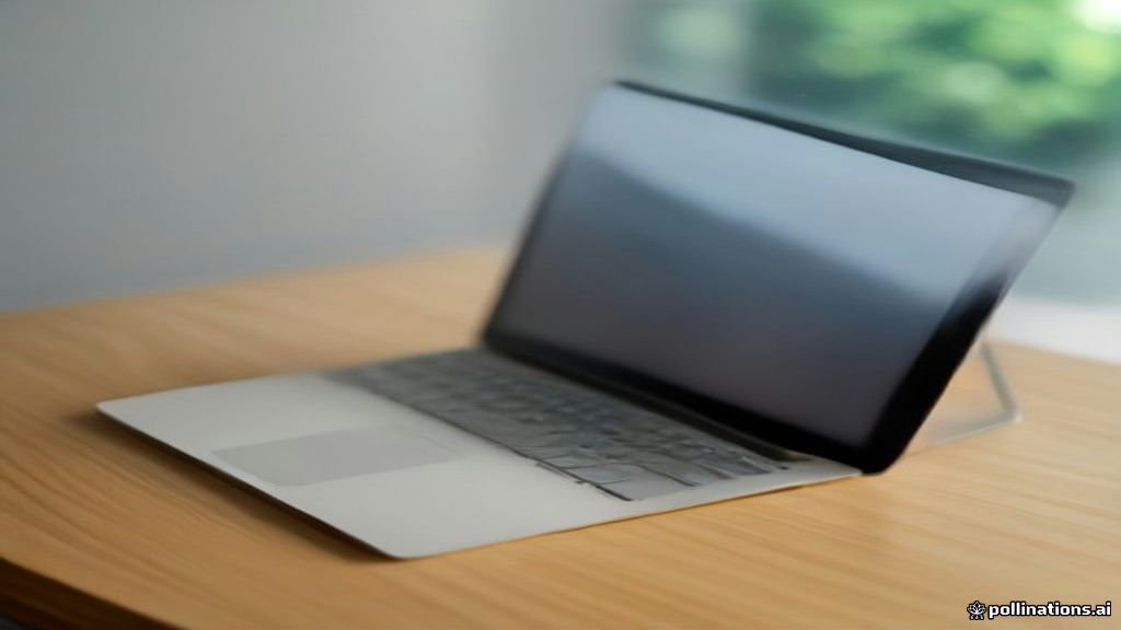 An iPad and a MacBook placed side by side on a modern desk.