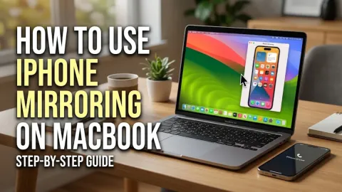 How to Use iPhone Mirroring on MacBook