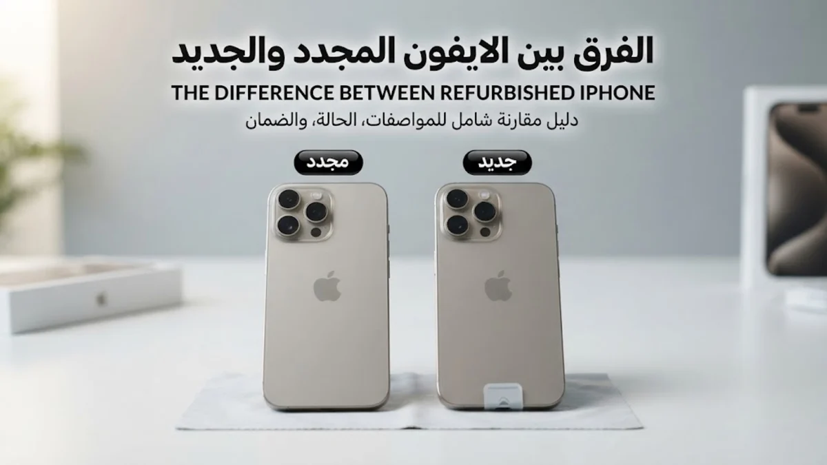 الفرق بين الايفون المجدد والجديد