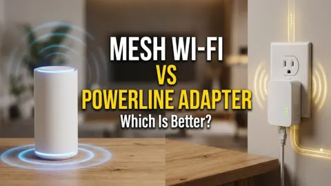 Mesh Wi-Fi vs. Powerline Adapter: Which Is Better?