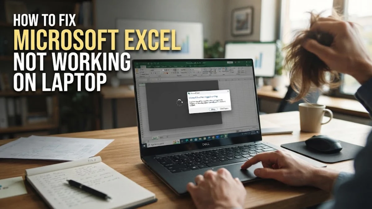 How to Fix Microsoft Excel Not Working on Laptop