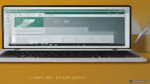 A laptop open on a wooden desk displaying Microsoft Excel spreadsheet software.