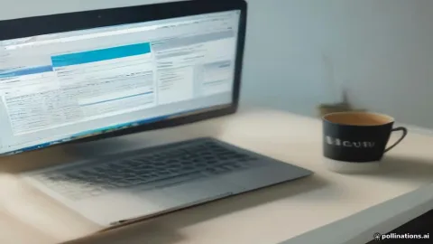 Computer displaying Microsoft Excel and Access side by side on a desk