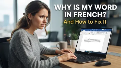 Why Is My Microsoft Word in French and How to Fix It